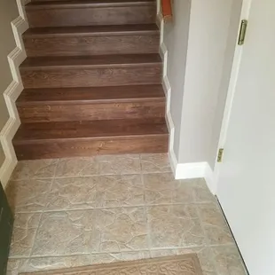 Baseboards and LVT FLOORS