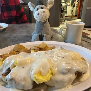 Sausage Biscuit Scramble, that&apos;s what&apos;s for breakfast!