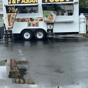 J &amp; P Asian Food's truck