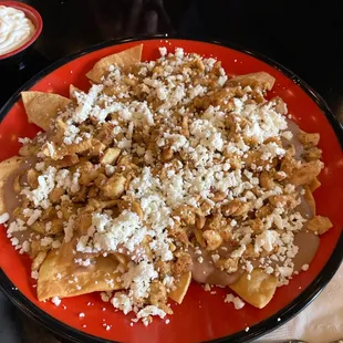 Chicken nachos