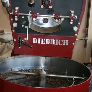 Fresh roasted beans.