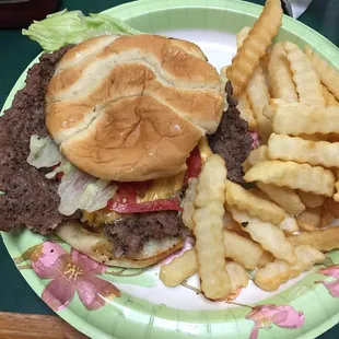 Jumbo burger is delish!