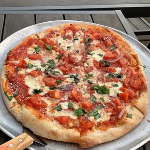 16&quot; margarita pizza