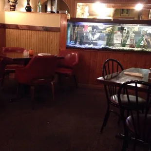 Nice little Italian restaurant with huge portions and not pricey.