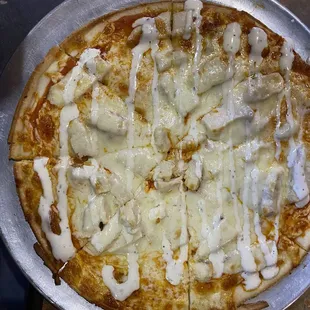 Buffalo Chicken Pizza