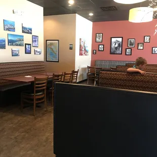 Left side dinning room