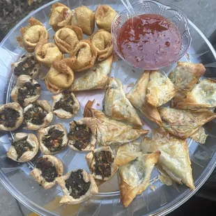 Hand passed appetizers