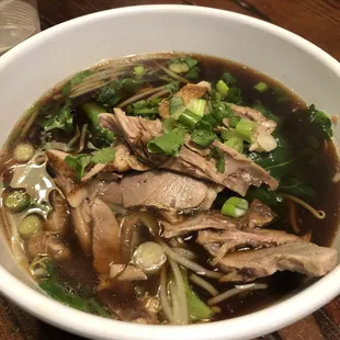 Duck noodles