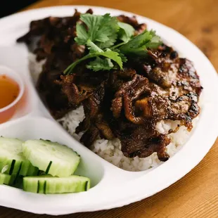 BBQ Pork over Rice