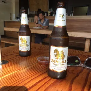 Thai beer Singha