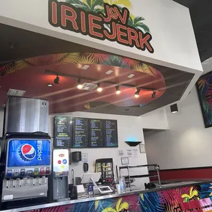 sushi and sashimi, interior