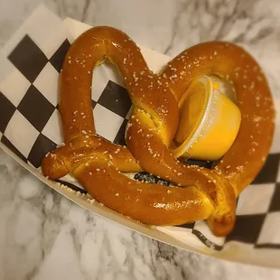 a pretzel
