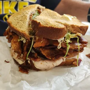BLT and Turkey on wheat