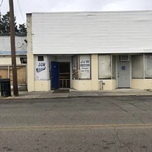 Exterior.  Not much to look at
