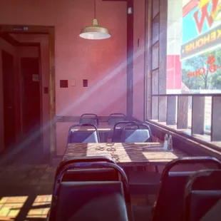 The smoke of their craft here fills the atmosphere.