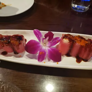 Special tuna sashimi