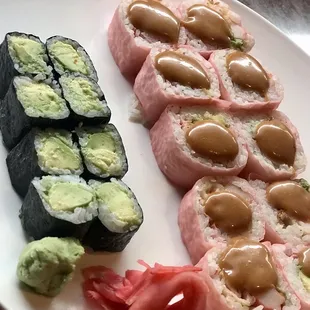 Avocado Roll &amp; Geisha Smile