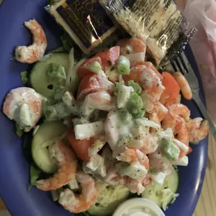 My favorite: Shrimp Salad!!!!