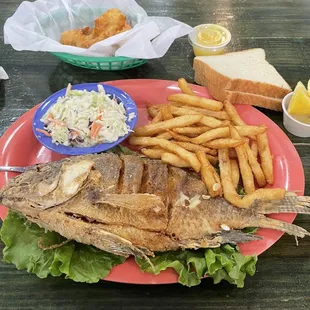 Whole Mojarra.