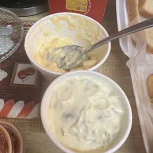 Flavorless Mac and tarter sauce