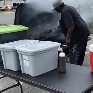 Ribs from the barrel.