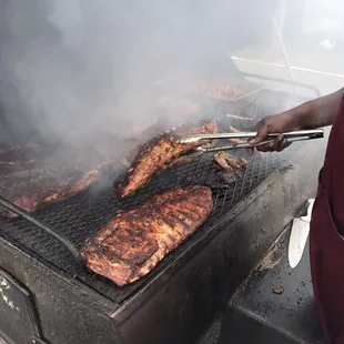 He has the personal touch