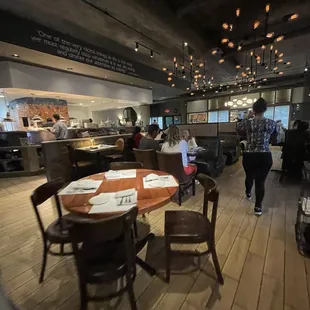 crepes, interior