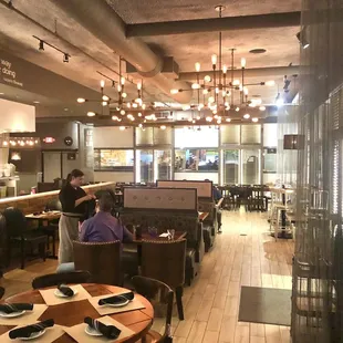 Middle of dining room