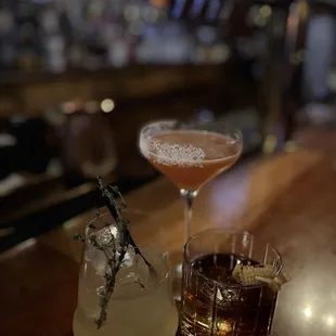 Thyme to pear, law dog, and third new drink whose name I forgot