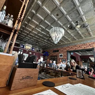 a view of the bar