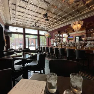 Bar area