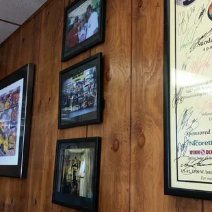 the restaurant&apos;s menu
