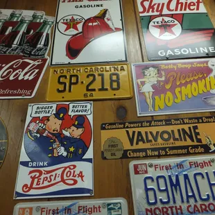 various signs