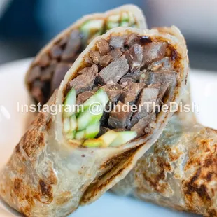 Beef Scallion Rolls