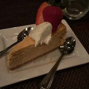Pumpkin cheesecake