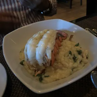 Shrimp and lobster risotto