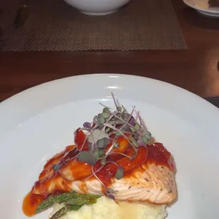 BBQ Salmon Shrimp