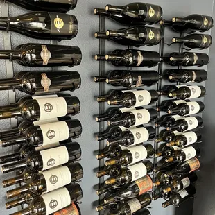 Wall of wines