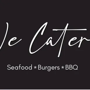 We Cater