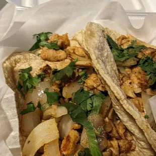 Chicken tacos