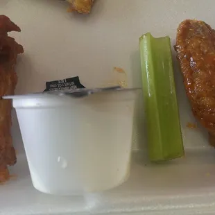 Wings had a good taste, but they are TO SMALL!! About the size of a pinky...not satisfied.