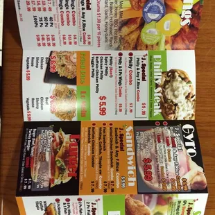 Menus