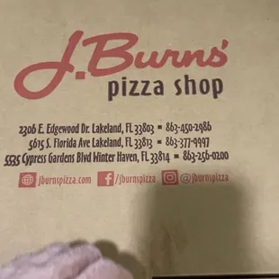 Box full of beautiful pizza!!!