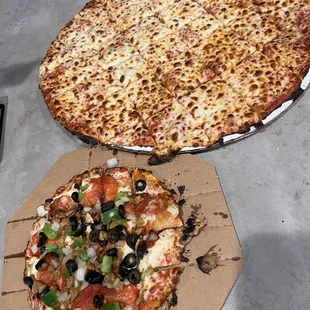  two pizzas