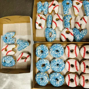 Birthday donuts