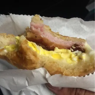 Turkey Ham, Egg, and Cheese Toast