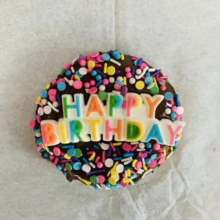 Chocolate Birthday Donuts