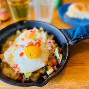 Turkey &amp; Avocado skillet