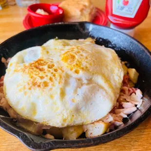 Turkey &amp; Avocado skillet