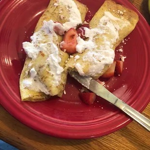 Strawberry Crepes